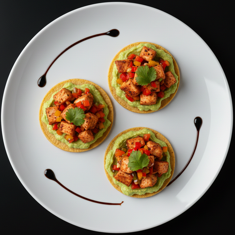 Ancho Chicken Tostada