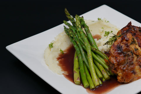 Roasted Asparagus with Parmesan