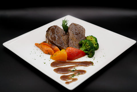 Beef Tenderloin with Red Wine Reduction