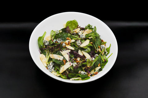 Harvest Salad with Apples, Walnuts, and Blue Cheese