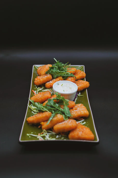 Fried Macaroni and Cheese Bites