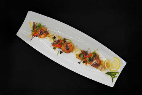 Seared Scallops with Lemon Butter Sauce