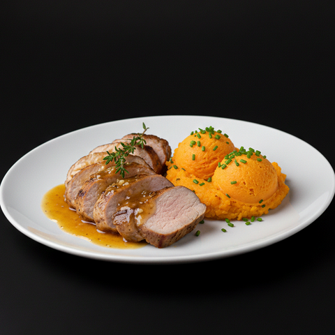 Pork Tenderloin With Honey Garlic Sauce